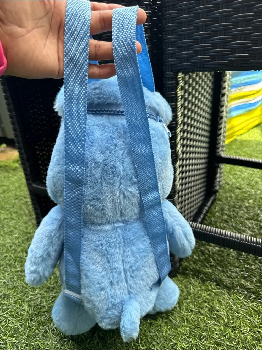 🩵Care Bears Grumpy Bear Plush Backpack 18